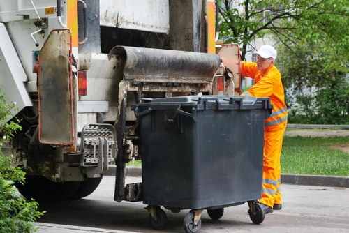 Whitechapel area adhering to waste disposal regulations