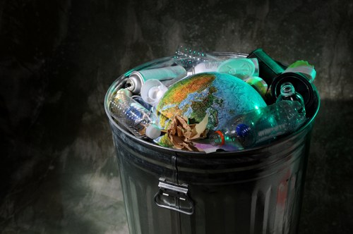 Recycling process for construction materials in Whitechapel